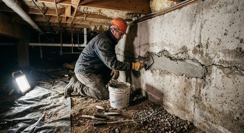 Basement Foundation Repair in Cabin John, MD