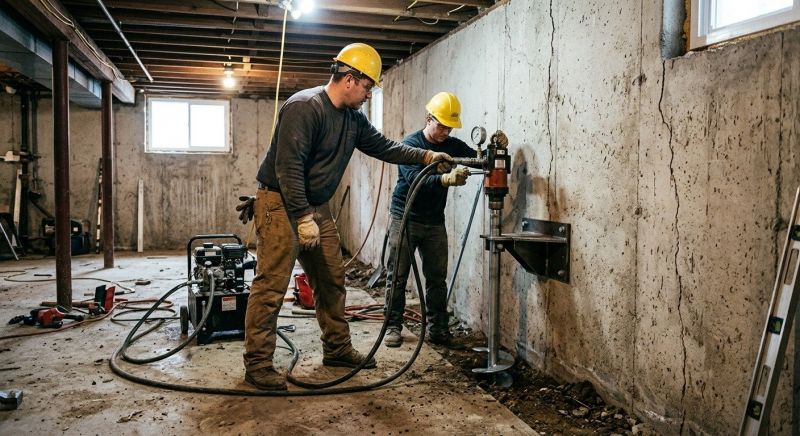 Basement Stabilization in Arlington, VA