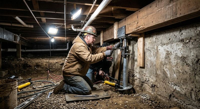Basement Underpinning in Arlington, VA