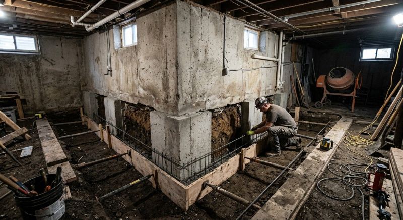 Basement Underpinning in Arlington, VA