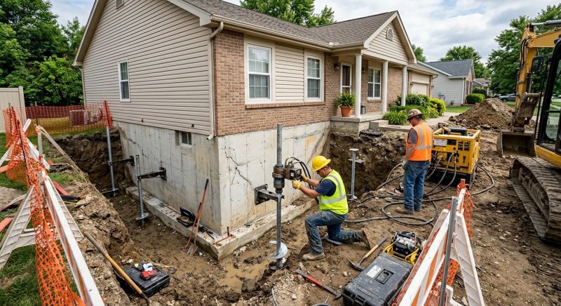Building Foundation Repair in Bethesda, MD