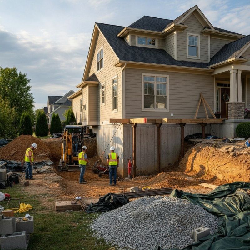 Building Foundation Repair in Bowie, MD