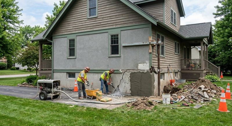Building Foundation Repair in Brookeville, MD