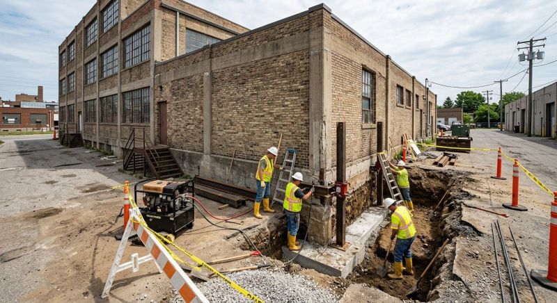 Building Foundation Repair in Crofton, MD