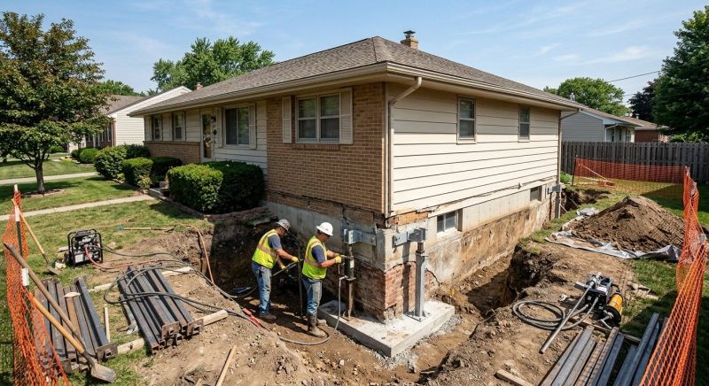 Building Foundation Repair in Poolesville, MD