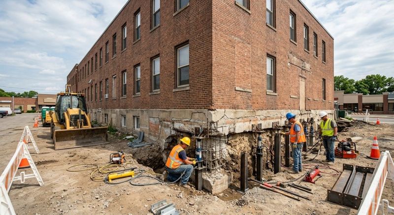 Commercial Foundation Repair in Arlington, VA