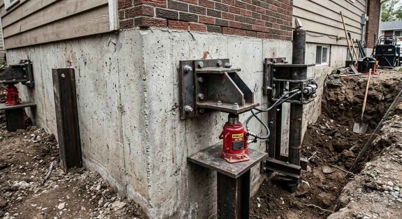 Concrete Foundation Leveling in Takoma Park, MD