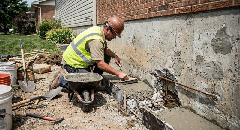 Concrete Foundation Repair in Ashburn, VA