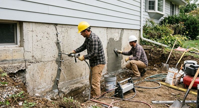 Concrete Foundation Repair in Montgomery County, MD