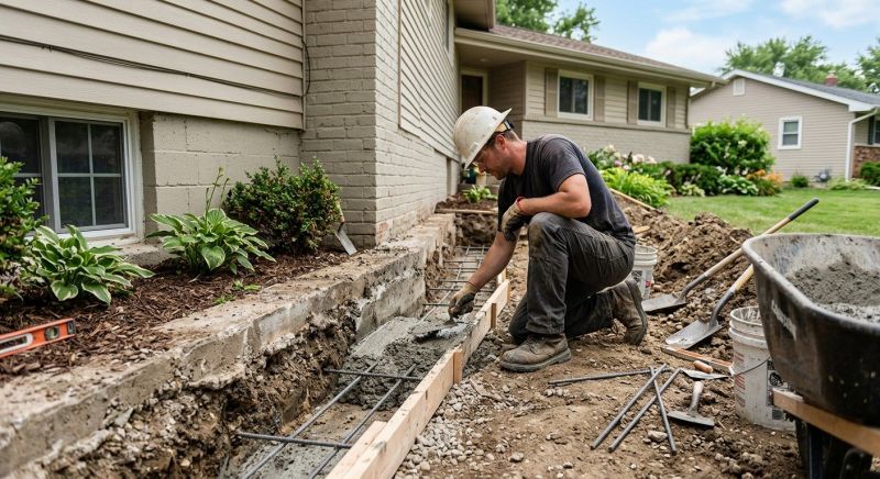 Concrete Foundation Repair in Prince Georges County, MD
