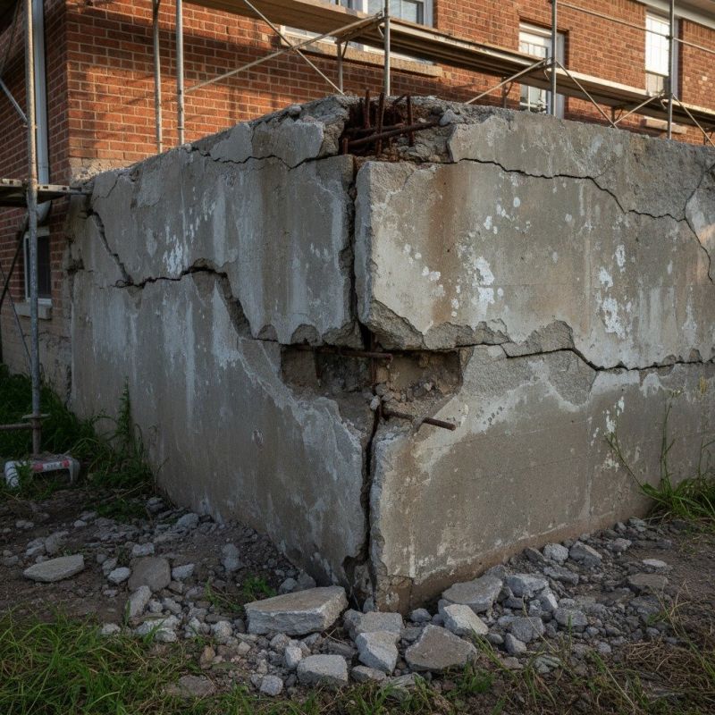 Cracked Foundation Repair in Burke, VA