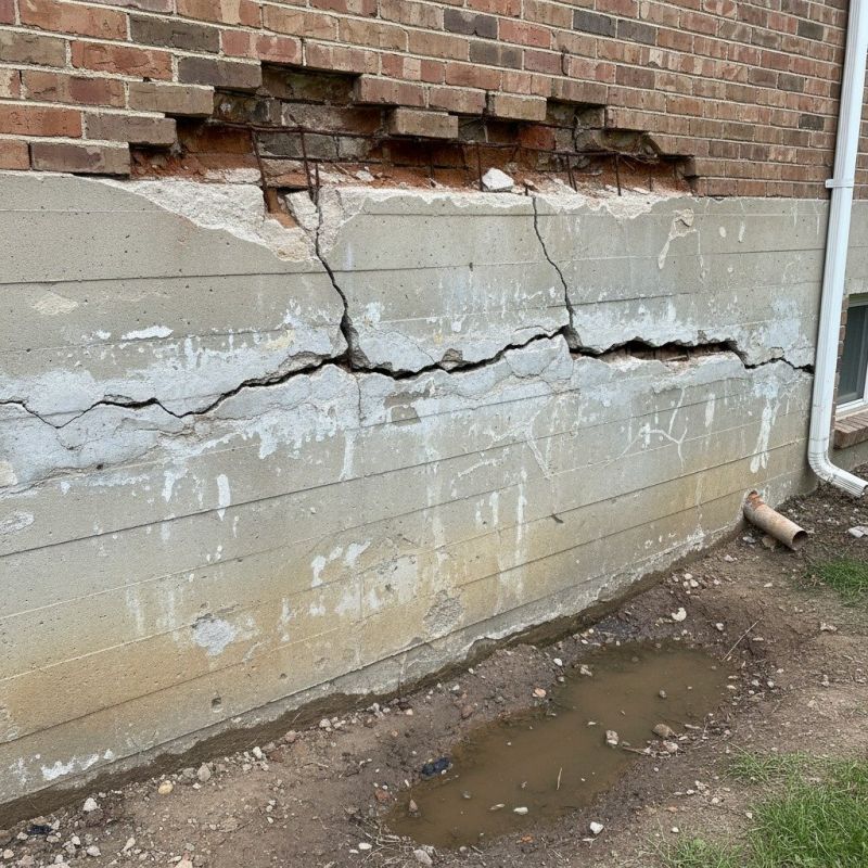 Cracked Foundation Repair in Lothian, MD