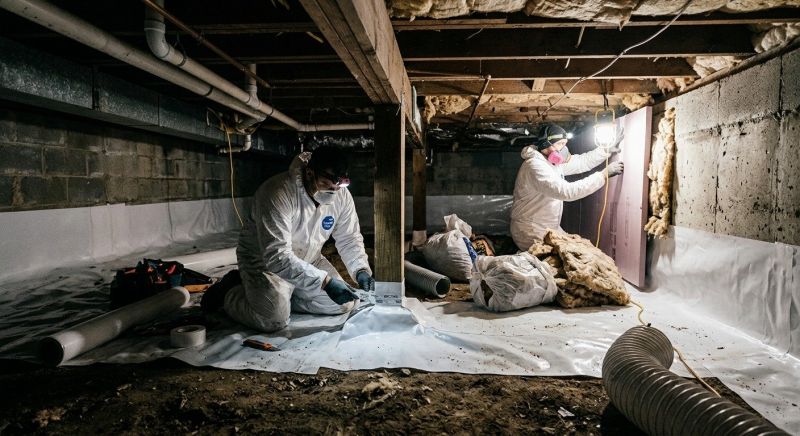 Crawl Space Leveling in Arlington, VA