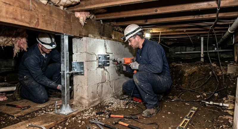 Crawlspace Foundation Repair in Manassas, VA