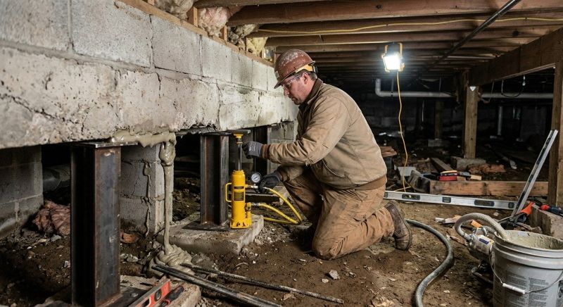 Crawlspace Foundation Repair in Poolesville, MD