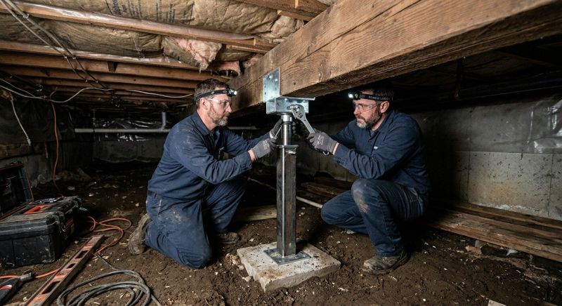 Crawlspace Foundation Repair in Takoma Park, MD