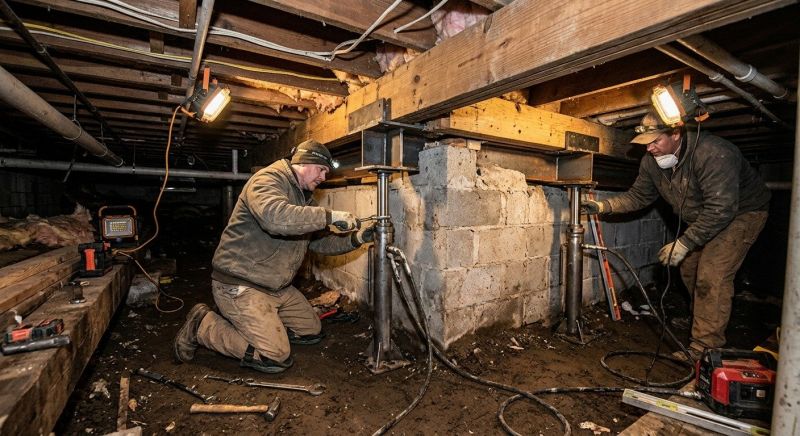 Emergency Foundation Repair in Arlington, VA