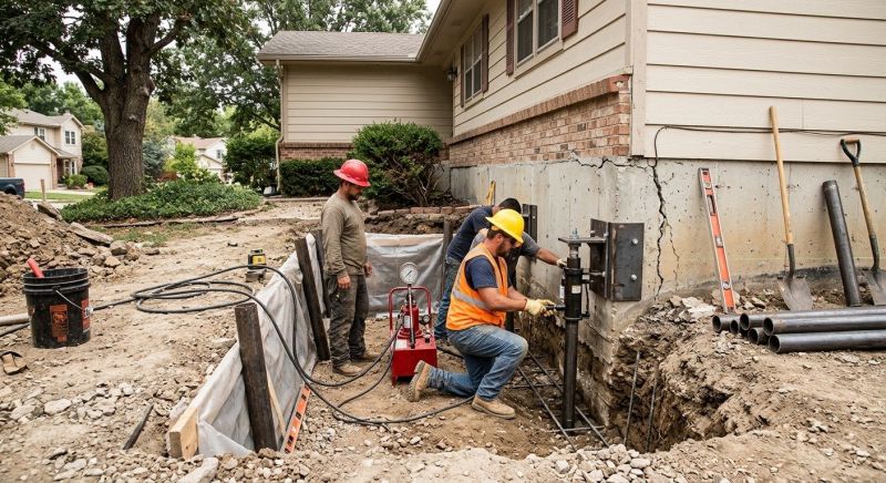 Foundation Damage Repair in Loudoun County, VA