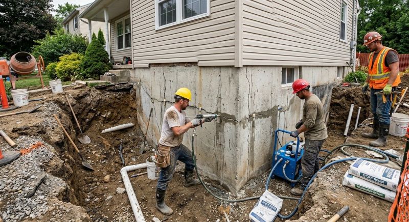 Foundation Damage Repair in Montgomery County, MD