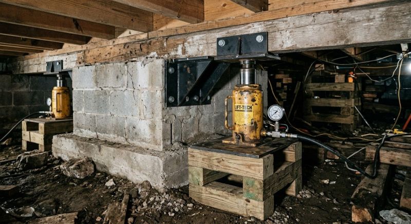 Foundation Jacking in Alexandria, VA