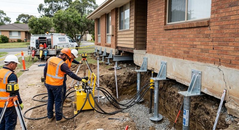 Foundation Jacking in Annandale, VA