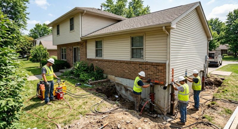 Foundation Jacking in Annandale, VA
