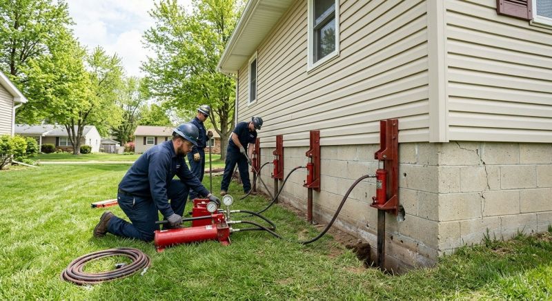 Foundation Jacking in Burtonsville, MD