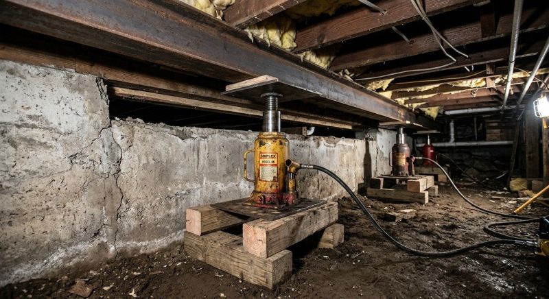 Foundation Jacking in Cheltenham, MD