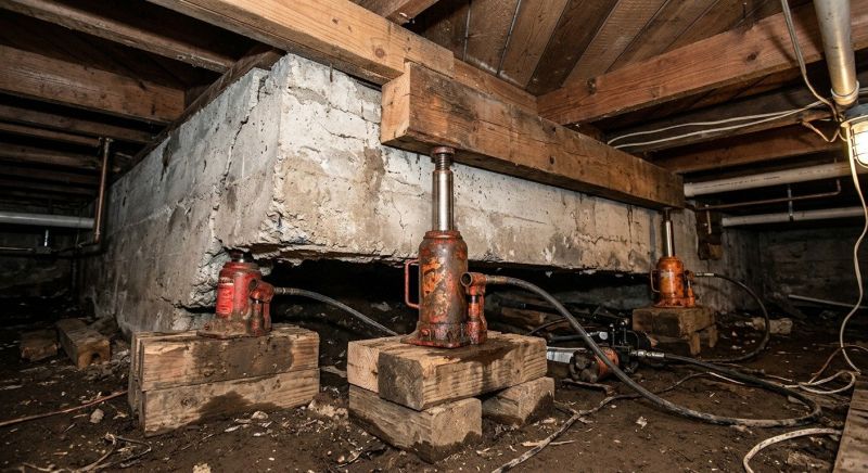 Foundation Jacking in Dumfries, VA