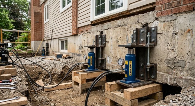 Foundation Jacking in La Plata, MD