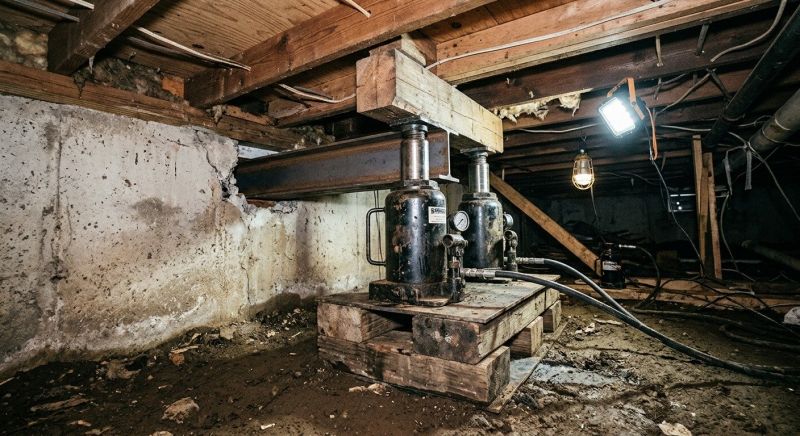 Foundation Jacking in Arlington, VA