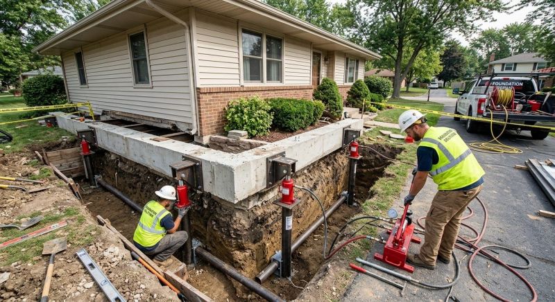 Foundation Jacking in Olney, MD