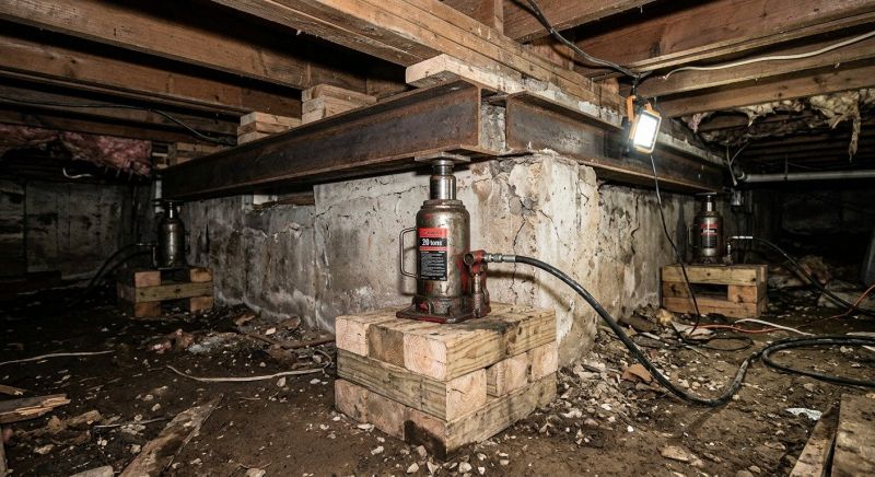Foundation Jacking in Prince Georges County, MD