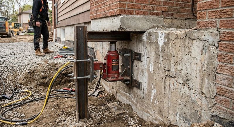 Foundation Jacking in Triangle, VA