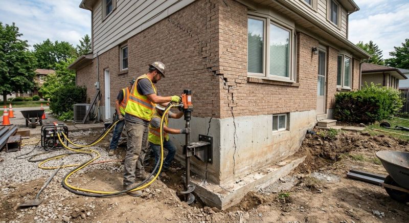 Foundation Lifting in Dumfries, VA