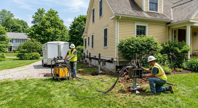 Foundation Lifting in Lorton, VA