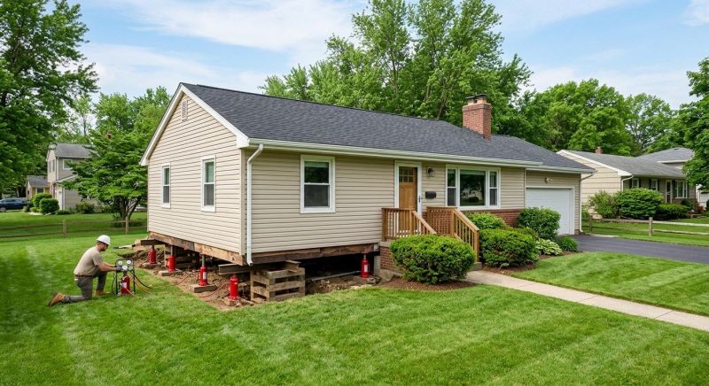 Foundation Lifting in Springfield, VA
