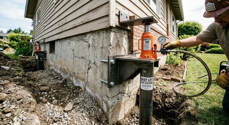 Foundation Lifting in Temple Hills, MD