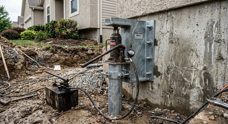 Foundation Pier Leveling in Arlington, VA