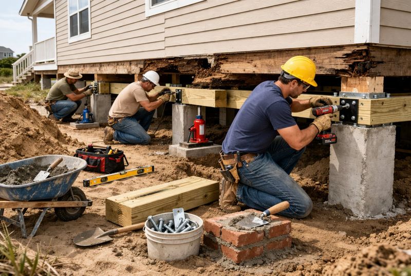 Foundation Raising in Dumfries, VA