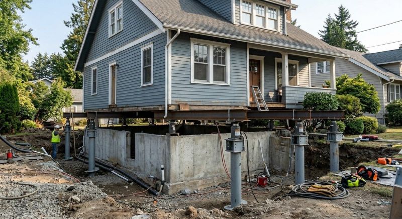 Foundation Raising in Great Falls, VA