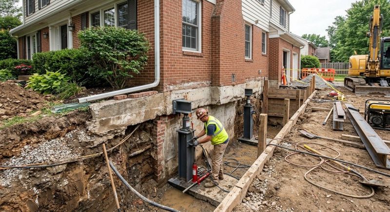 Foundation Raising in Lothian, MD