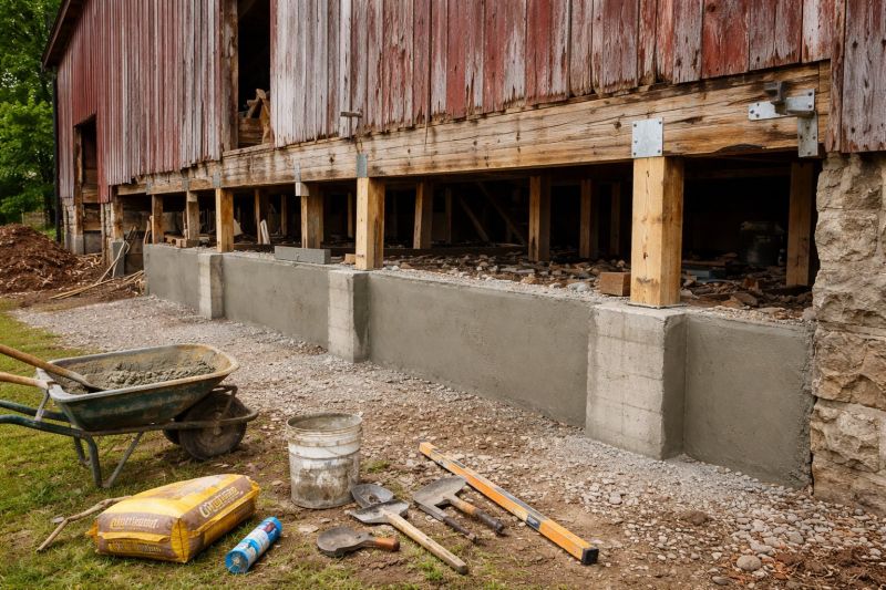 Foundation Renovation in Arlington, VA