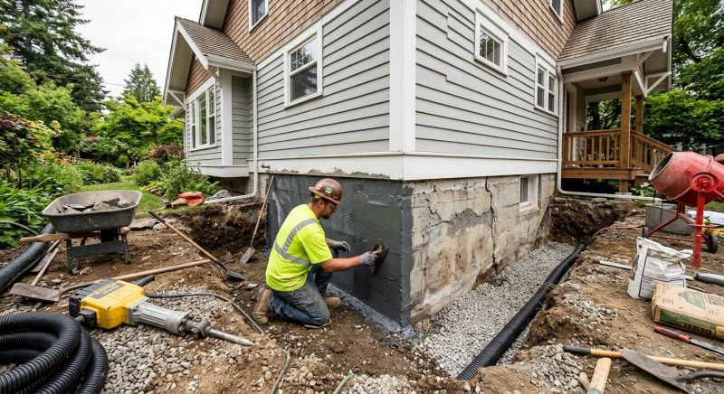 Foundation Renovation in Arlington, VA