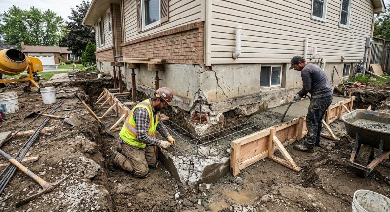 Foundation Repair in Falls Church, VA