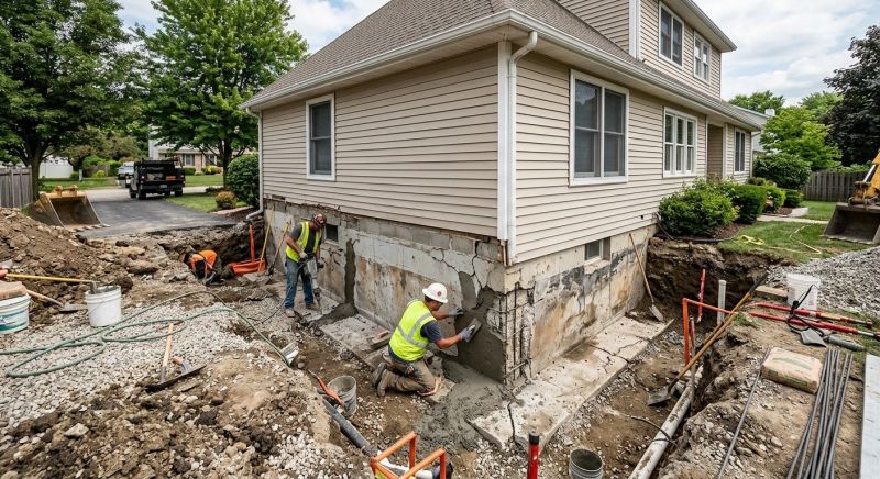 Foundation Restoration in Arlington, VA