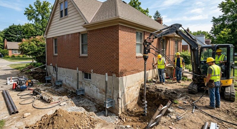 Foundation Stabilizing in Centreville, VA