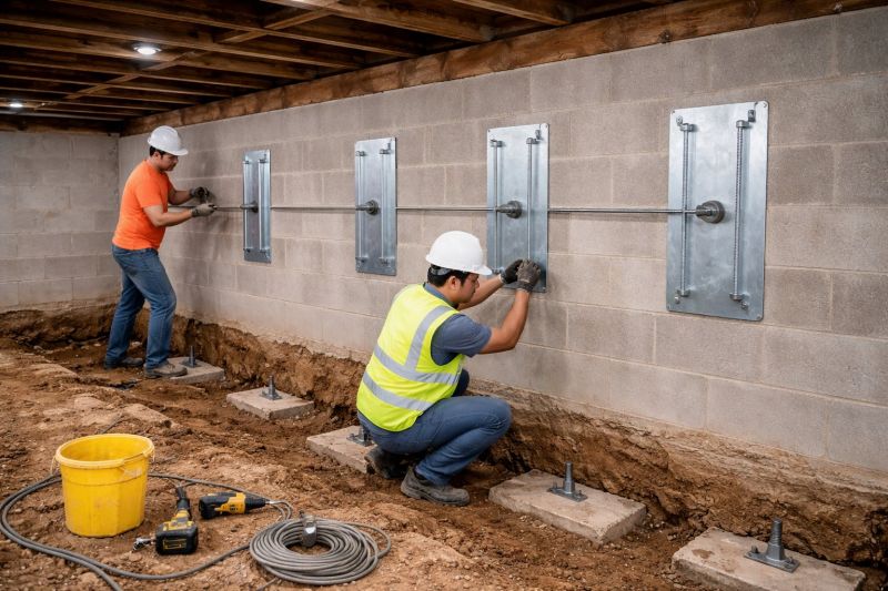 Foundation Stabilizing in Herndon, VA