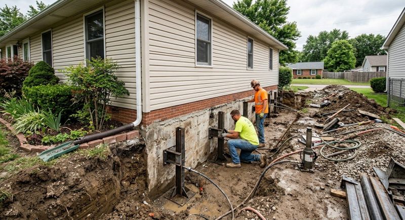 Foundation Stabilizing in Montgomery Village, MD