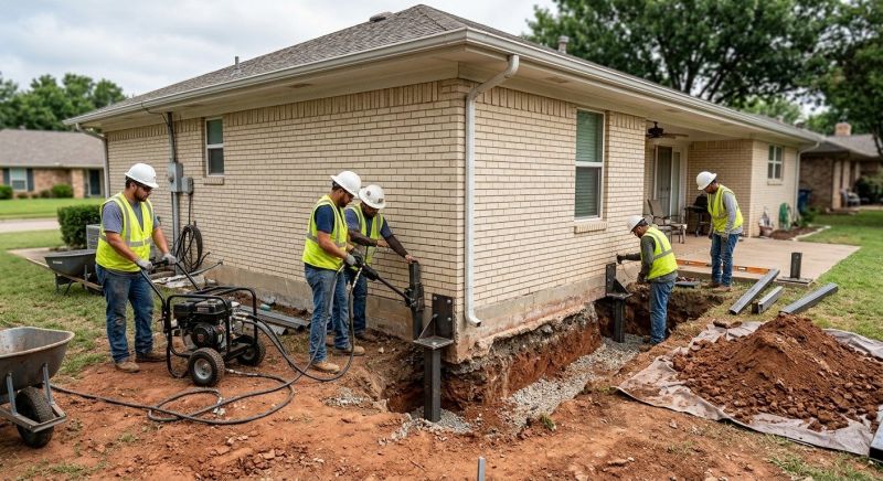 Foundation Stabilizing in Silver Spring, MD